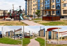 В Шымкенте открыли новый сквер в микрорайоне Нұртас