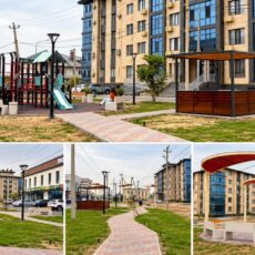В Шымкенте открыли новый сквер в микрорайоне Нұртас