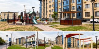 В Шымкенте открыли новый сквер в микрорайоне Нұртас