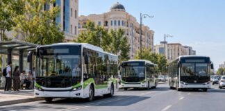 В Шымкенте обновили автобусы на трёх маршрутах