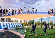 Новые залы для баскетбола и мини-футбола появились в Шымкенте