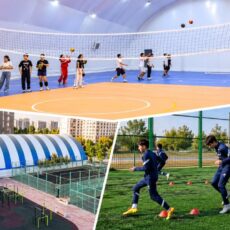 Новые залы для баскетбола и мини-футбола появились в Шымкенте