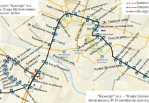 В Шымкенте на три дня ограничат движение по улице Жандарбекова и изменят маршрут автобуса №34