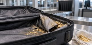 Золото на 227 млн теңге пытались вывезти из Шымкента в Турцию